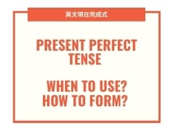 Present Perfect Tense