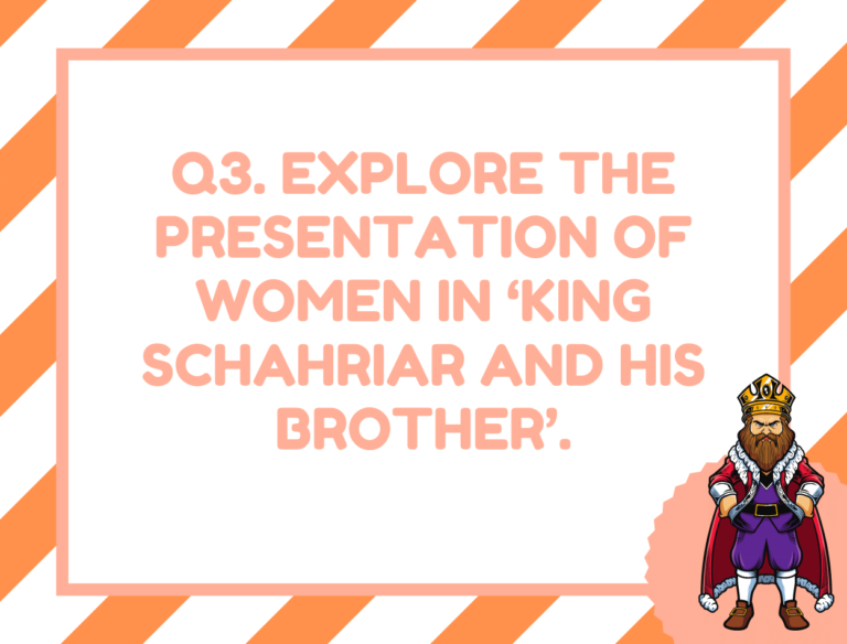 IGCSE King Schahriar Model Essays Question 03