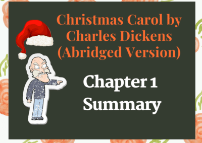 Christmas Carol by Charles Dickens summary
