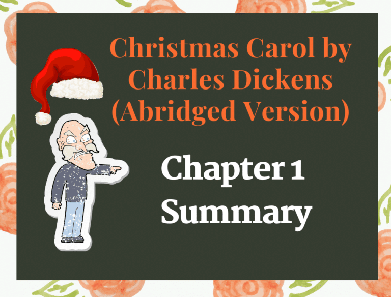 Christmas Carol by Charles Dickens summary