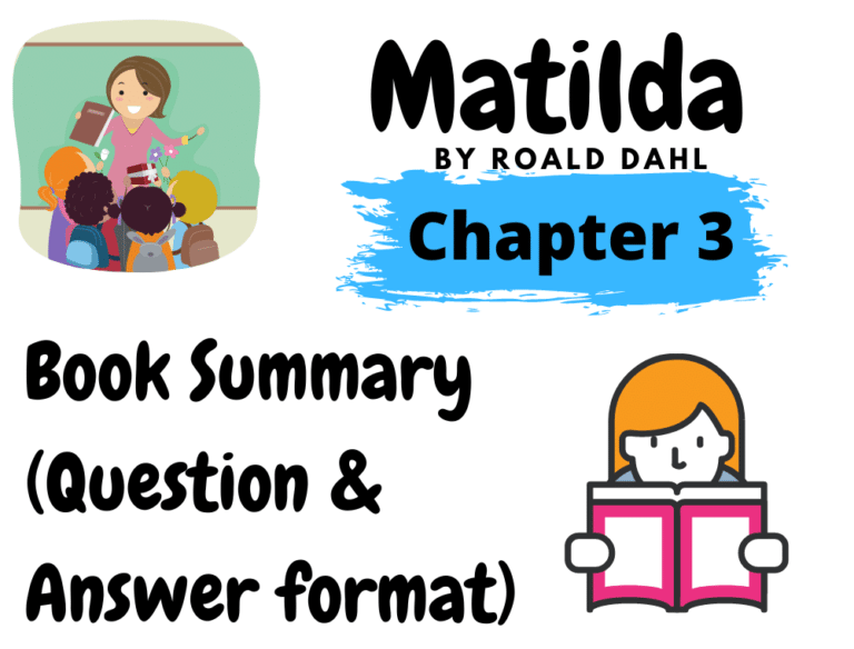 Matilda By Roald Dahl Chapter 03