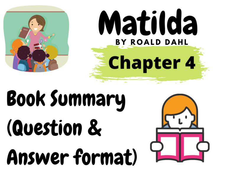 Matilda By Roald Dahl Chapter 04