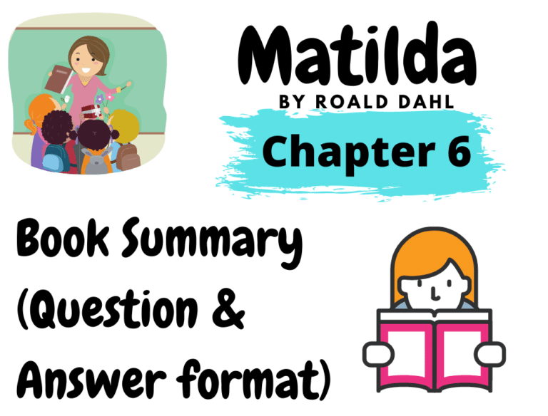 Matilda By Roald Dahl Chapter 06