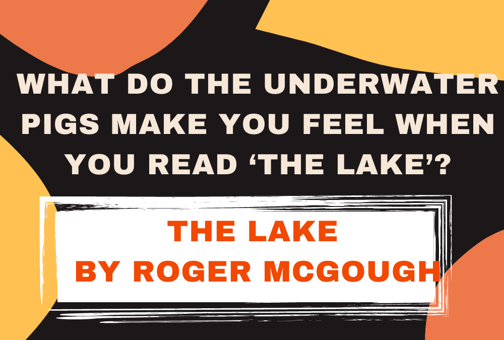 The Lake by Roger McGough Essay 03