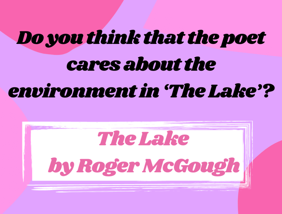 The Lake By Roger McGough Essay - 香港免費英語學習網站 Free Online English Resources