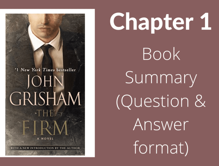 The Firm by John Grisham Chapter 01