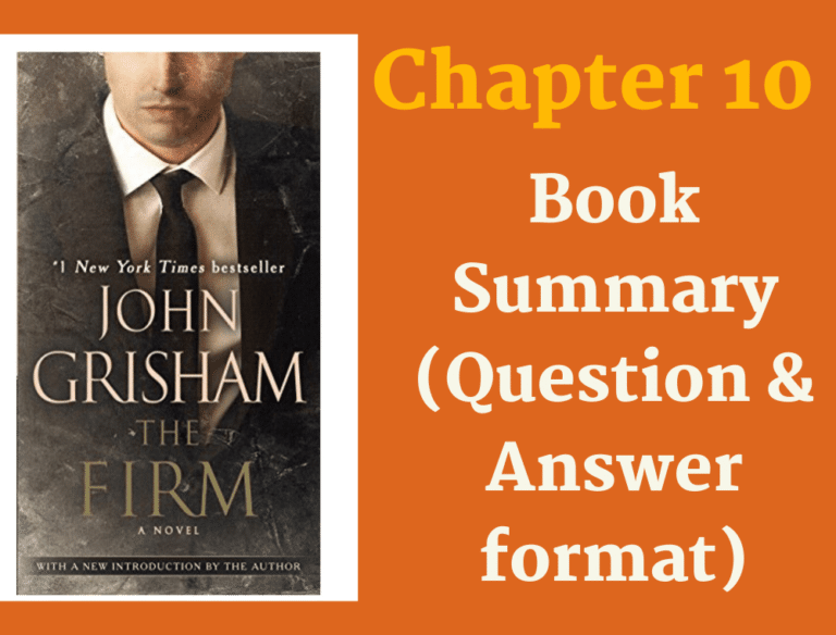 The Firm by John Grisham Chapter 10