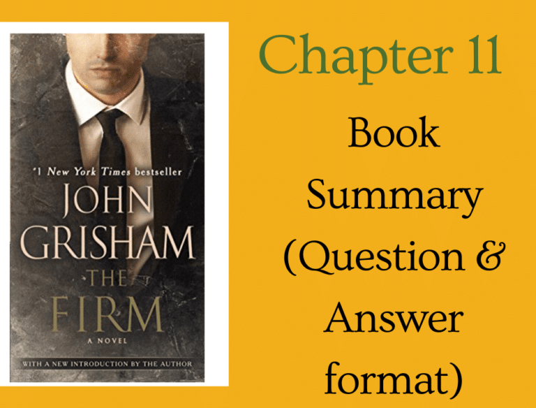 The Firm by John Grisham Chapter 11