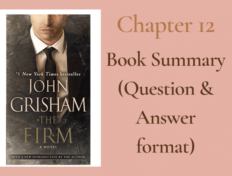 The Firm by John Grisham Chapter 12