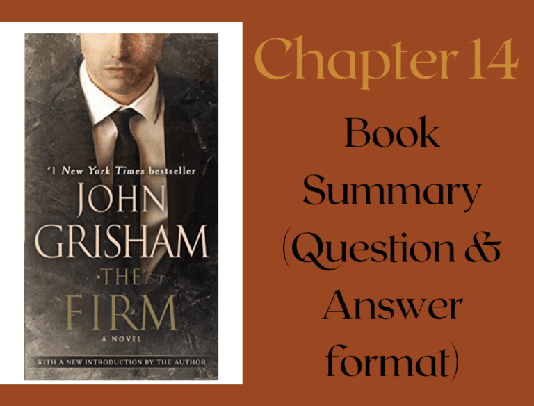 The Firm by John Grisham Chapter 14