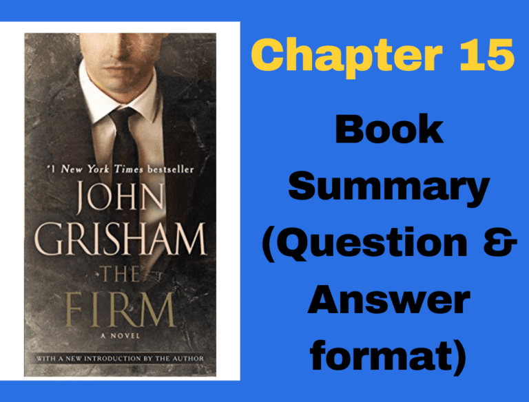 The Firm by John Grisham Chapter 15