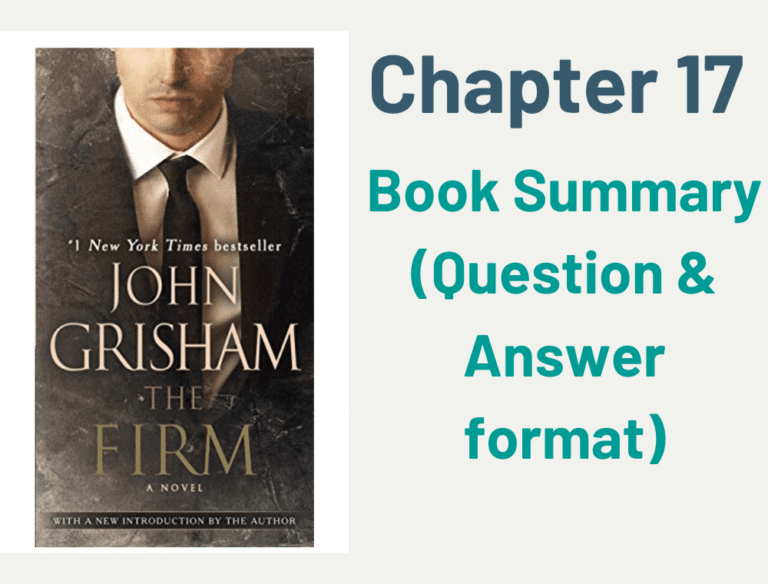 The Firm by John Grisham Chapter 17
