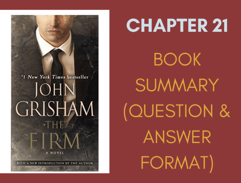 The Firm by John Grisham Chapter 21