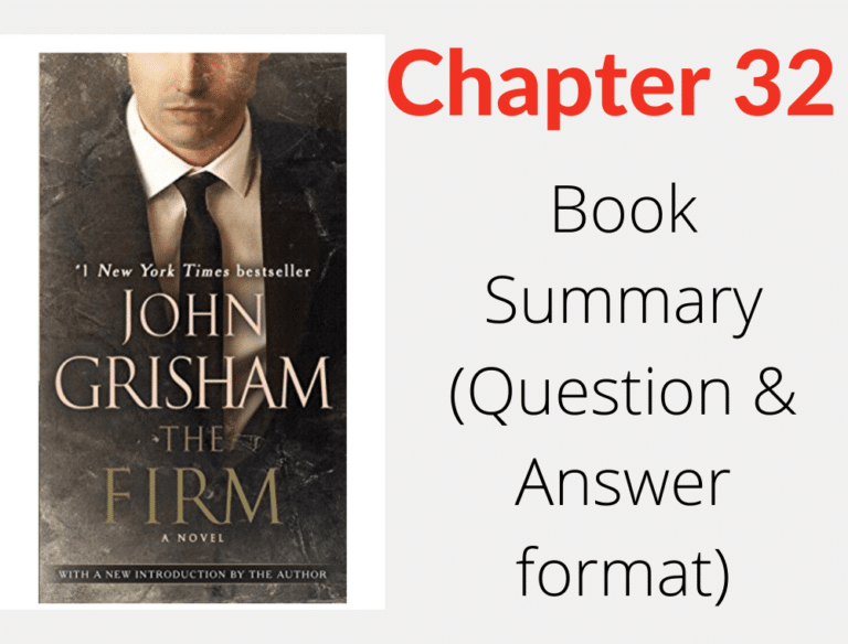 The Firm by John Grisham Chapter 32