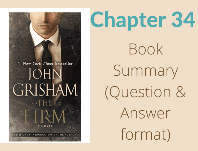 The Firm by John Grisham Chapter 34