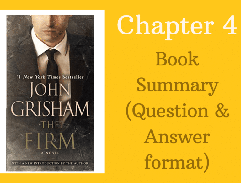 The Firm by John Grisham Chapter 04