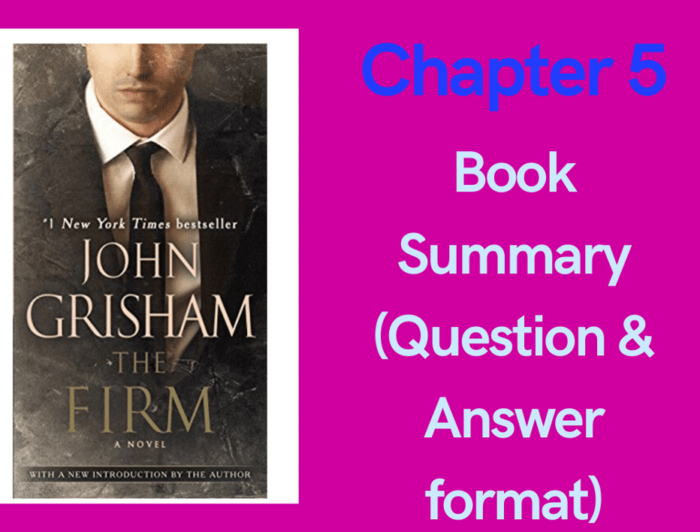 The Firm by John Grisham Chapter 05