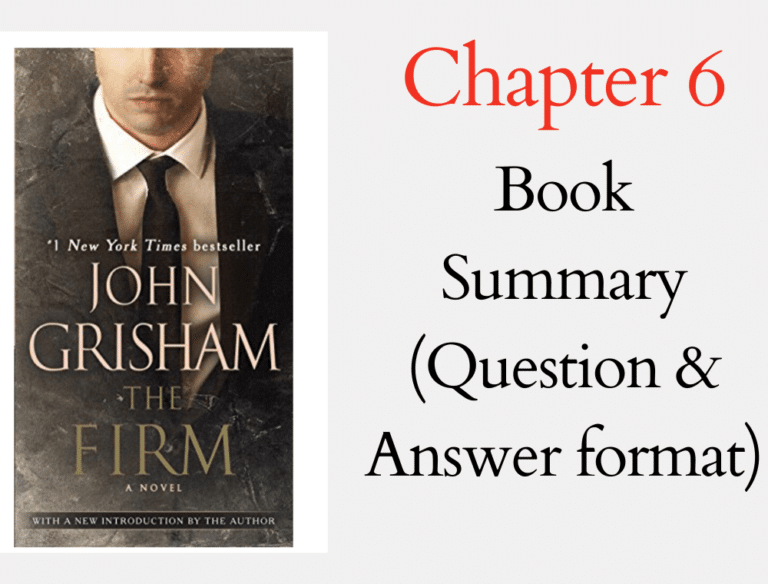 The Firm by John Grisham Chapter 06