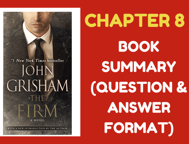 The Firm by John Grisham Chapter 08